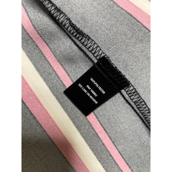 NEW Torrid Lightweight Blazer Striped Black Pink Size 1 1X - Picture 4 of 6